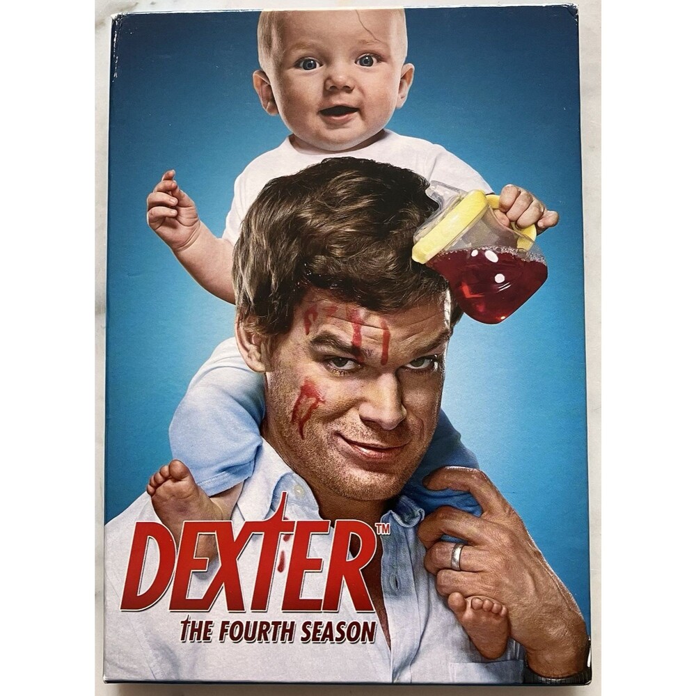 Dexter: The Fourth‎ Season (4-DVD Set, 2009) Michael C. Hall John Lithgow